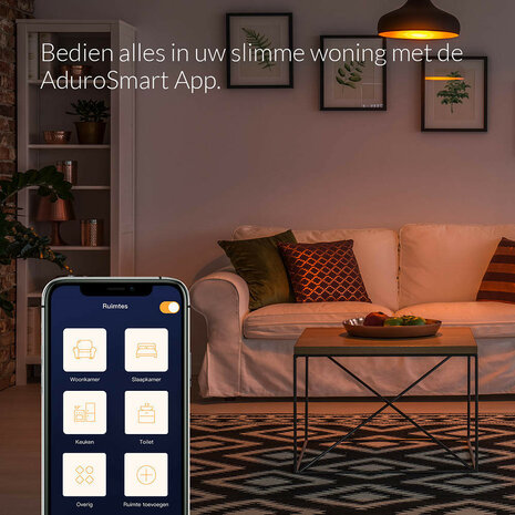 Starterset slimme verlichting binnen met Zigbee 3 0 Bridge en E27 RGB lampen