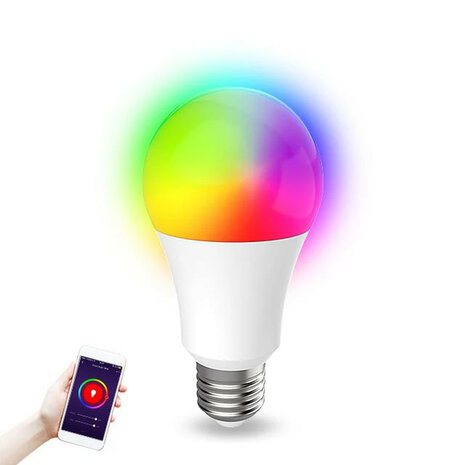 Lot de 2 ampoules intelligentes E27 mod&egrave;le RGB