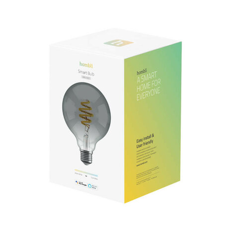 Smart lamp voor woonruimtes met wifi bediening filament technologie zonder hub