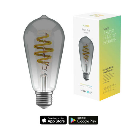 Smart lamp voor sfeerverlichting met wifi bediening en traploos instelbaar licht