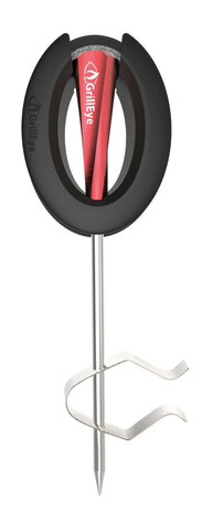 Extra sonde voor Grill Eye Pro slimme BBQ thermometer van RVS bestand tegen temperaturen tot 380 graden met clip voor omgevingstemperatuurmonitoring