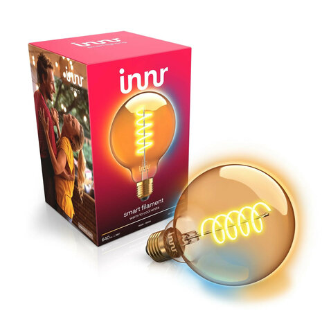 Slimme filament lamp voor Zigbee systeem met dimfunctie en warm tot koel licht