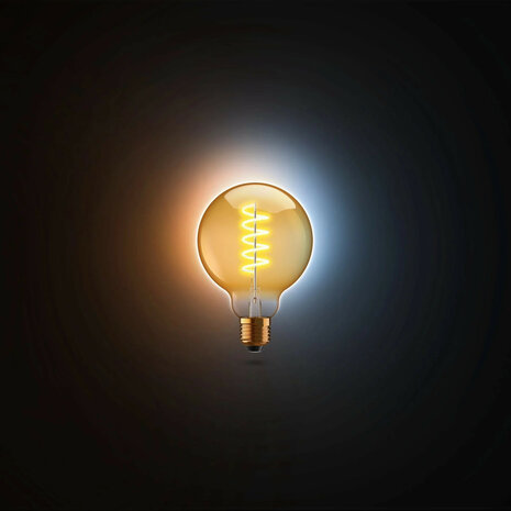 Slimme filament lamp voor Zigbee systeem met dimfunctie en warm tot koel licht