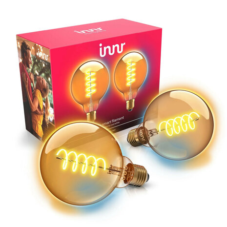 Slimme filament lamp voor Zigbee systeem met dimfunctie en warm tot koel licht