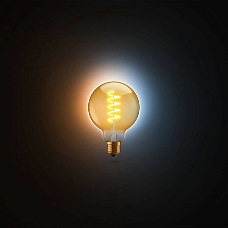 Slimme filament lamp voor Zigbee systeem met dimfunctie en warm tot koel licht