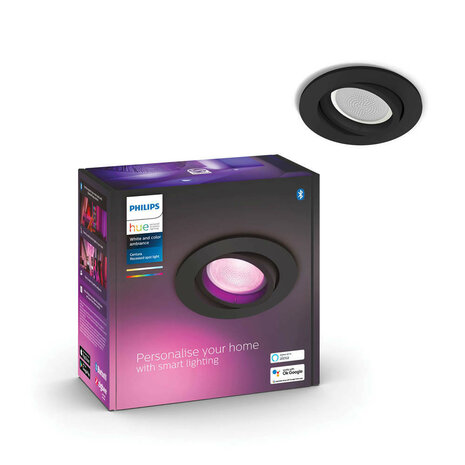 Inbouwspot voor slimme verlichting met Zigbee Bluetooth en verwisselbare spots