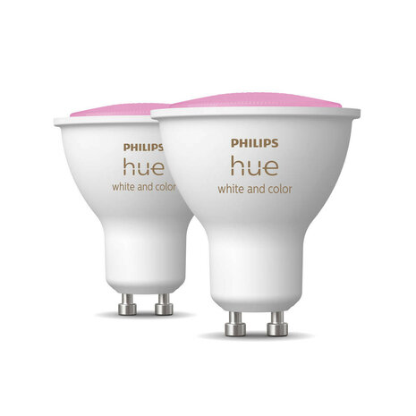 Philips Hue GU10 spotverlichting voor slimme verlichting met Zigbee Bluetooth en kleurinstelling