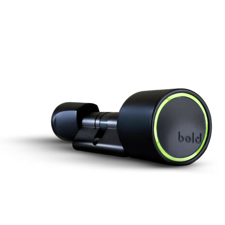 Slimme cilinder voor slot met Bluetooth bediening en SKG beveiliging zwart