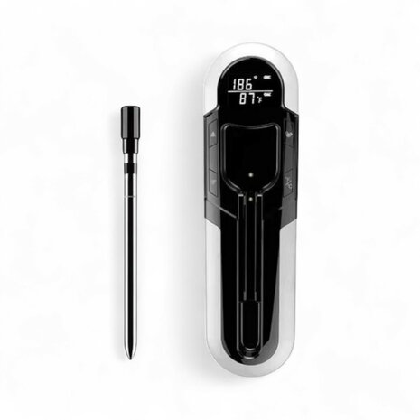Wireless BBQ Thermometer Gray 150 Meter