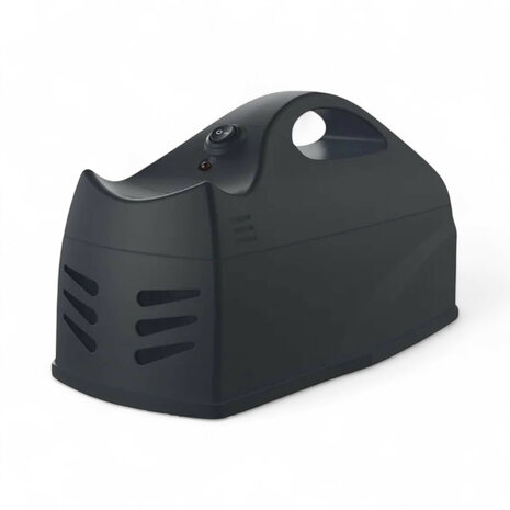 Wifi muizenval met 7000V en Tuya-app, draadloos op 4x AA-batterijen, zwart