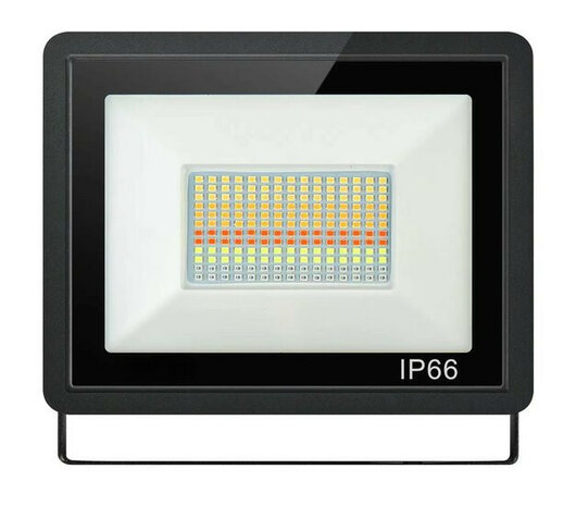 LED-schijnwerper voor buiten 100 W RGBCW met wifi en IP66