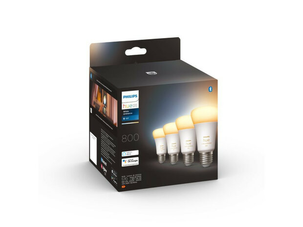 Lamp voor verlichting met E27 fitting en instelbaar wit tint