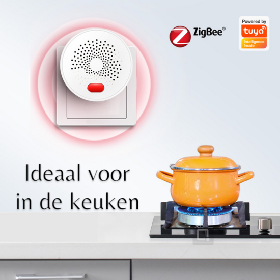 Zigbee Gas Detector (LPG &amp; Natural Gas)