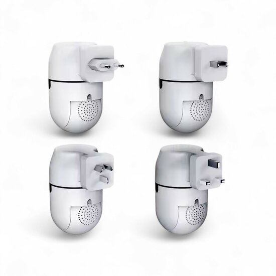 WiFi Sicherheitskamera 2,4Ghz mit EU 230V Netzstrom