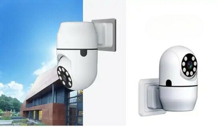 WiFi Sicherheitskamera 2,4Ghz mit EU 230V Netzstrom