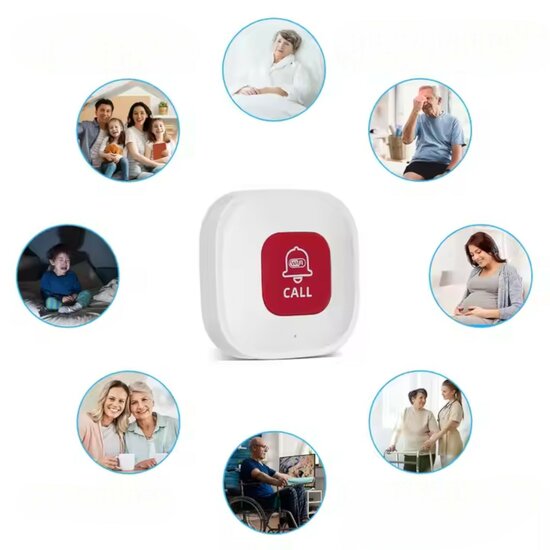 SOS Knop voor Ouderen (pager)