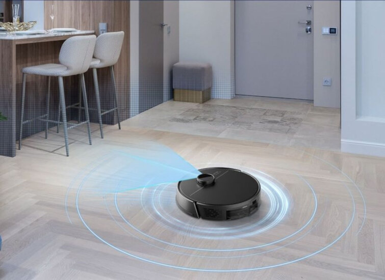 Smart Wifi Robotstofzuiger | 3-in-1: Stofzuigen, Dweilen en Vegen