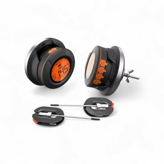 Kamado Thermometer met Dome Temperatuur en 2 Probes voor Kernmeting