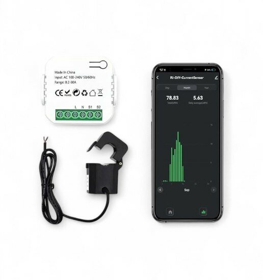 Smart Energie monitor 2 klemmen