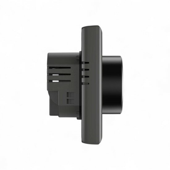 Wifi Inbouw Thermostaat met Draaiknop voor C.V. Installatie (zwart)