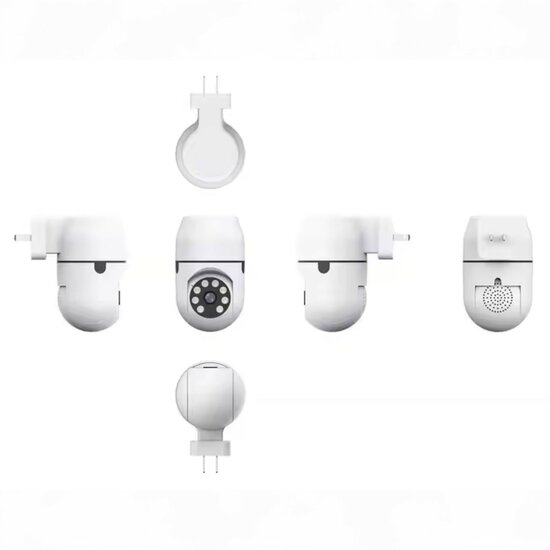 WiFi Security Camera 2.4Ghz with EU 230V Power