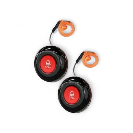 SOS Knoppen (2x) voor Ouderen (Inclusief Extern Display)