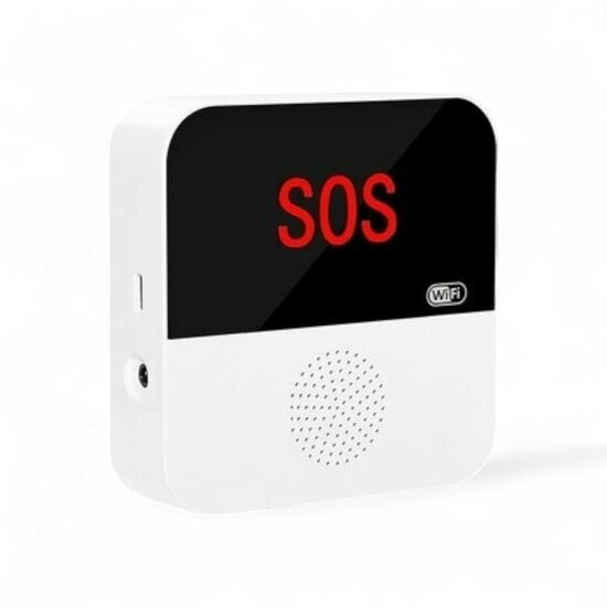 SOS Knoppen (2x) voor Ouderen (Inclusief Extern Display)