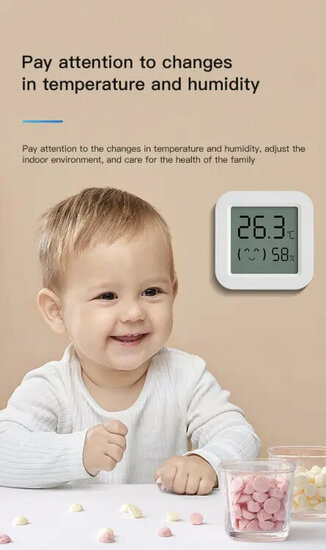 Luchtvochtigheid &amp;amp; Hygrometer met klein display