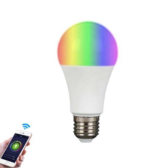 2-PACK | E27 Gloeilamp model RGB smartlamp