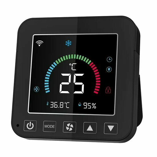 WiFi Wireless Controller for Heat Pump or AC (black)