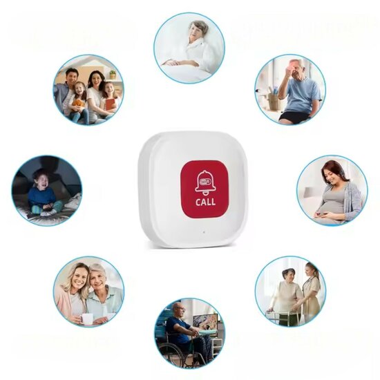 SOS Knop voor Ouderen (pager)