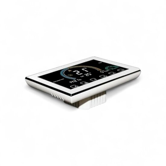 Wifi Inbouw Thermostaat met Touchscreen voor Electrische verwarming  (wit)
