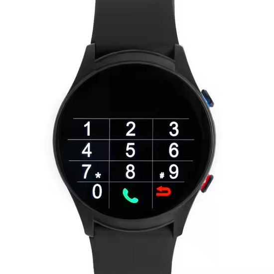 SOS Horloge 2-knops met 2-weg communicatie en hartslagmeter (GPS)