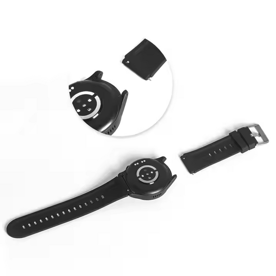 SOS Horloge 2-knops met 2-weg communicatie en hartslagmeter (GPS)