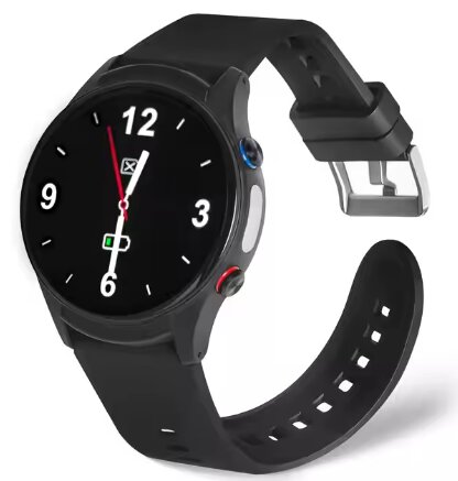 SOS Horloge 2-knops met 2-weg communicatie en hartslagmeter (GPS)