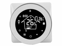 Wifi Inbouw Thermostaat met Touchscreen voor Elektrische vloerverwarming & Infrarood (wit) Wifi Inbouw Thermostaat met Touchscreen voor Elektrische vloerverwarming & Infrarood (wit)