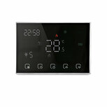 Wifi Draadloze Thermostaat met Touchscreen voor alle type verwarming (zwart) Wifi Draadloze Thermostaat met Touchscreen voor alle type verwarming (zwart)
