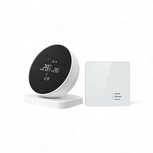 Thermostat sans fil Wifi avec écran tactile pour installation C.V. (noir/blanc) Thermostat sans fil Wifi avec écran tactile pour installation C.V. (noir/blanc)