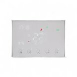 Thermostat sans fil Wifi avec écran tactile pour tous types de chauffage (blanc) Thermostat sans fil Wifi avec écran tactile pour tous types de chauffage (blanc)