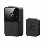 Wifi Deurbel Camera Fisheye 1280P (Zwart) Wifi Deurbel Camera Fisheye 1280P (Zwart)