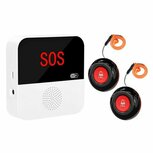 SOS Knoppen (2x) voor Ouderen (Inclusief Extern Display) SOS Knoppen (2x) voor Ouderen (Inclusief Extern Display)