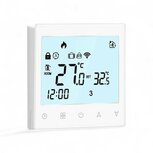Wifi Inbouw Thermostaat (chrono) met Touchscreen voor C.V. Installatie (wit) Wifi Inbouw Thermostaat (chrono) met Touchscreen voor C.V. Installatie (wit)