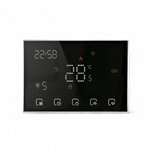 Wifi Draadloze Thermostaat met Touchscreen voor alle type verwarming (zwart) Wifi Draadloze Thermostaat met Touchscreen voor alle type verwarming (zwart)