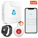 SOS Alarmset Basic inclusief Knop en Zwart Horloge voor Ouderen (Inclusief Extern Display) SOS Alarmset Basic inclusief Knop en Zwart Horloge voor Ouderen (Inclusief Extern Display)