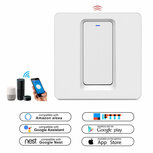 Smart WiFi Lichtschakelaar Wit 1-knop Smart WiFi Lichtschakelaar Wit 1-knop