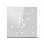 Wifi Inbouw Thermostaat met Touchscreen voor Elektrische vloerverwarming en Infrarood (wit) Wifi Inbouw Thermostaat met Touchscreen voor Elektrische vloerverwarming en Infrarood (wit)