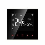 Wifi Inbouw Thermostaat met Touchscreen voor C.V. Installatie (zwart) Wifi Inbouw Thermostaat met Touchscreen voor C.V. Installatie (zwart)