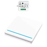 RF 433Mhz Slimme Draadloze Schakelaar Wit (1-knop) - SET RF 433Mhz Slimme Draadloze Schakelaar Wit (1-knop) - SET