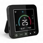 WiFi Kabellose Steuerung für Wärmepumpe oder Klimaanlage (schwarz) WiFi Kabellose Steuerung für Wärmepumpe oder Klimaanlage (schwarz)