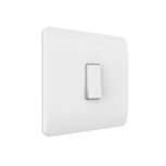 Draadloze Wandschakelaar (Batterij) Wit 1-Voudig Aan/Uit - Losse Knop Draadloze Wandschakelaar (Batterij) Wit 1-Voudig Aan/Uit - Losse Knop